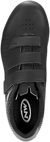 Northwave Core 2 2021 - Zapatillas para bicicleta de carreras, color negro y gris, Hombre, 80211013, Negro , 50 EU