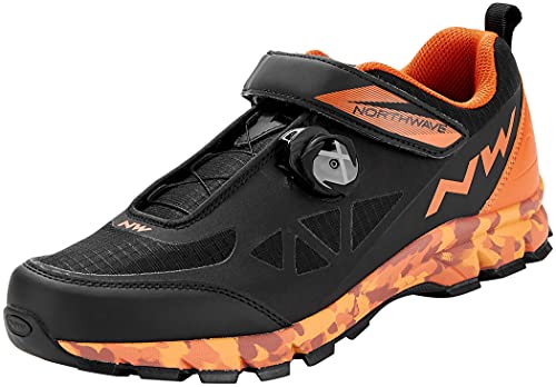 Northwave Corsair 2021 - Zapatillas para bicicleta de montaña, color negro y naranja, color Negro, talla 36 EU