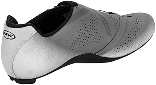 Northwave Extreme GT 2 - Zapatillas de ciclismo (talla 41,5), color gris y plateado