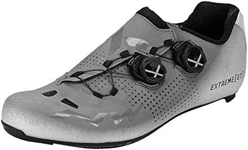 Northwave Extreme GT 2 - Zapatillas de ciclismo (talla 41,5), color gris y plateado