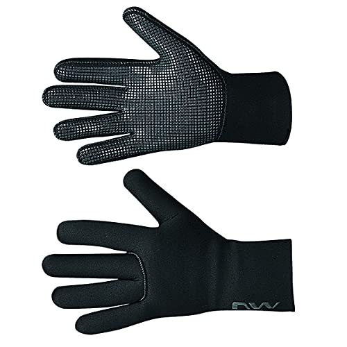 Northwave Fast Scuba 2022 - Guantes de ciclismo para invierno (talla L, 9), color negro