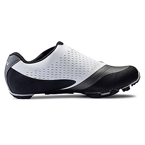 Northwave Ghost Pro Team Edition 2021 - Zapatillas de ciclismo para hombre, color blanco y negro, Hombre, 80192031, blanco y negro, 40.5 EU