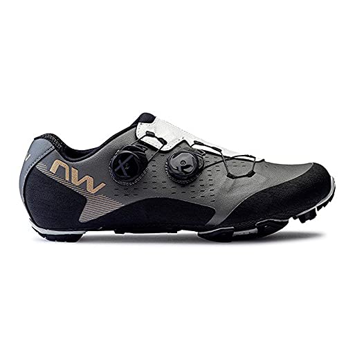 Northwave Ghost Pro Team Edition 2021 - Zapatillas de ciclismo para hombre, color blanco y negro, Hombre, 80192031, blanco y negro, 40.5 EU