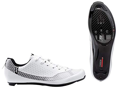 Northwave Mistral - Zapatillas de ciclismo para hombre Blanco Size: 37 EU