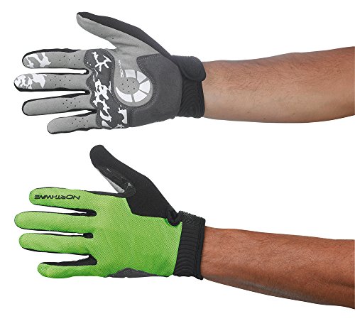 Northwave MTB Air Man guantes de ciclismo de largo verde 2015, color , tamaño L (9)