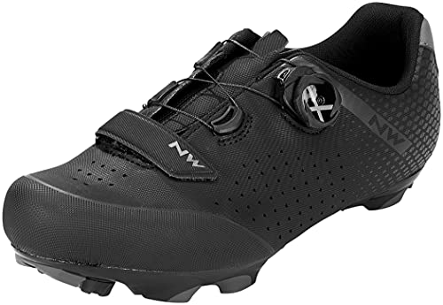 Northwave Origin Plus 2 Wide MTB - Zapatillas para bicicleta de montaña (2021, talla 41), color negro y gris