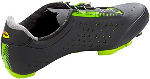 Northwave Rebel 2020 - Zapatillas para bicicleta de montaña, color negro y verde, color Negro, talla 41.5 EU