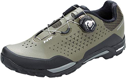 NORTHWAVE Sapatos MTB NW X-Trail Plus FRT, Zapatillas Unisex Adulto, Verde, 40 EU