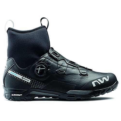 Northwave X-Celsius Arctic GTX - Zapatillas de ciclismo para invierno, color negro, talla 43,5