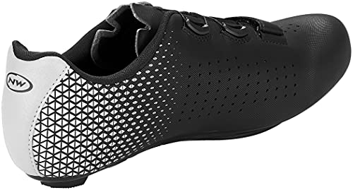 Northwave Zapatillas Carretera Core Plus 2 Negro/Plata - Talla: 44