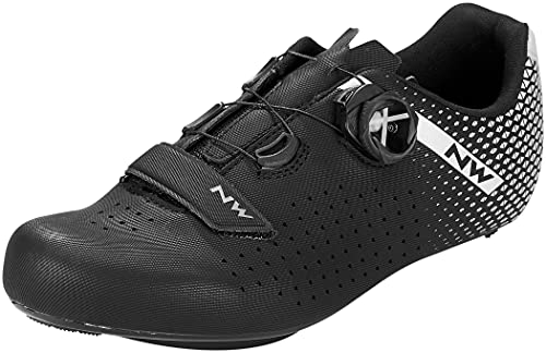 Northwave Zapatillas Carretera Core Plus 2 Negro/Plata - Talla: 44