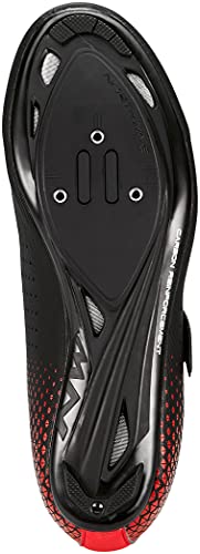 Northwave Zapatillas de ciclismo para hombre Core 2 Black/Red [Talla 45]