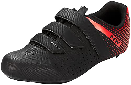 Northwave Zapatillas de ciclismo para hombre Core 2 Black/Red [Talla 45]