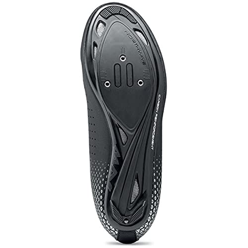 Northwave Zapatillas de ciclismo para hombre Core Plus 2 negro/plata – Talla 41½