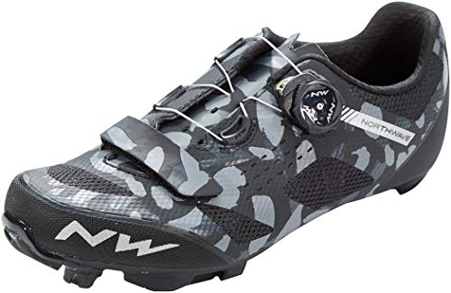 Northwave - Zapatillas MTB Razer Camo Black Gris Size: 42.5 EU