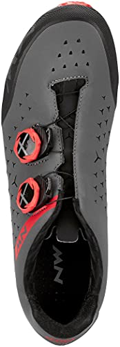 Northwave Zapatillas MTB Rebel 2 Antracita/Rojo - Talla: 42