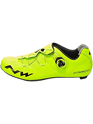 NORTHWAVE Zapatos Carretera Extreme GT, Zapatillas Hombre, Amarillo, 42 EU