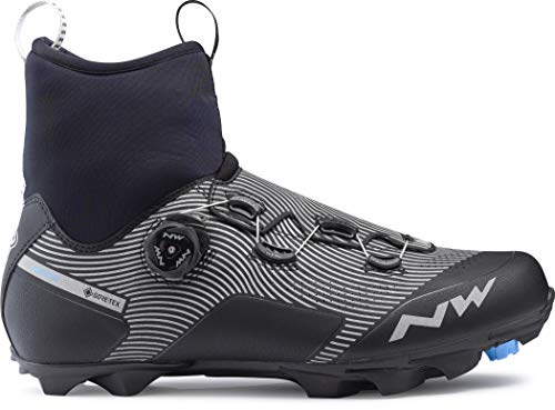Northwave Zapatos de ciclismo para hombre Celsius XC Arctic GTX Black/Reflective [Talla 43]