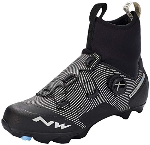 Northwave Zapatos de ciclismo para hombre Celsius XC Arctic GTX Black/Reflective [Talla 43]