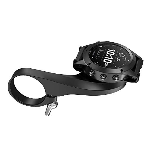 NotoCity Bicicleta Soporte para Manillar para Garmin Fenix 5x/5x Plus GPS Watch, Negro