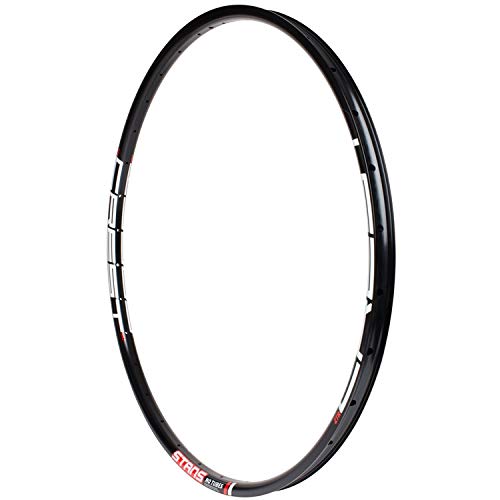 Notubes Ztr Crest MK3 Llanta de 28 Orificios, Negra, 26 Pulgadas