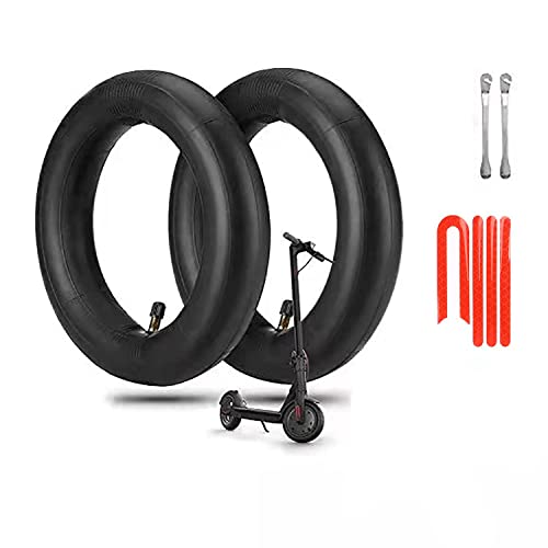 Nova imboxs Cámara Aire Xiaomi M365 Neumático de Repuesto Engrosado con 2 x Palo de Neumático para Xiaomi M365 Patinete Eléctrico, 8 1/2 x2 (2 PCS + Pegatina Regalo)