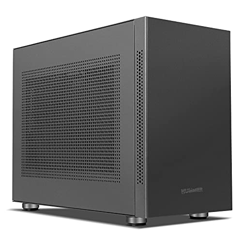 NOX HUMMER VAULT -NXHUMMERVAULT- Microtorre micro ATX, capacidad hasta 7 ventiladores, instalación GPU, 2xUSB 3.0, filtro magnético antipolvo, color negro