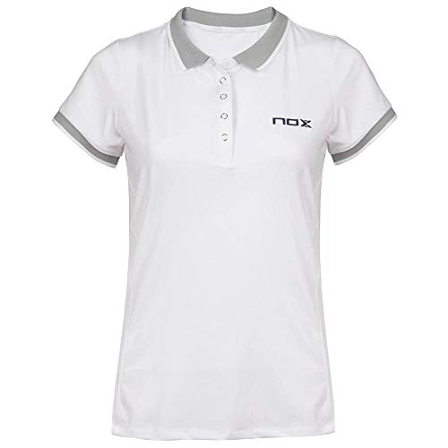 NOX Polo Meta 10TH Blanco Mujer