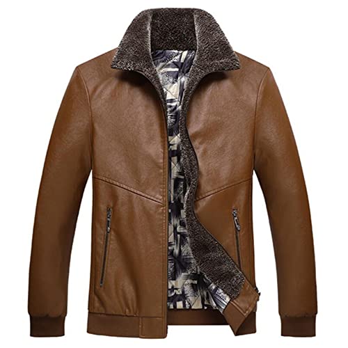 NP Otoño Invierno Chaqueta Hombres Biker Parkas Abrigos Cuero Masculino Cuero