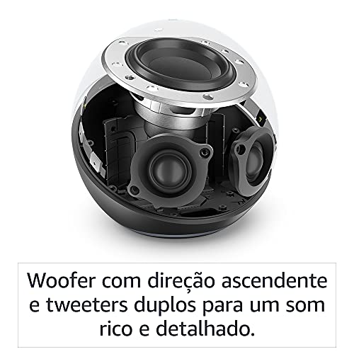 Nuevo Echo (4.ª generación), versión internacional | Sonido de alta calidad, controlador de Hogar digital integrado y Alexa | Antracita | No disponible en portugués (Portugal)