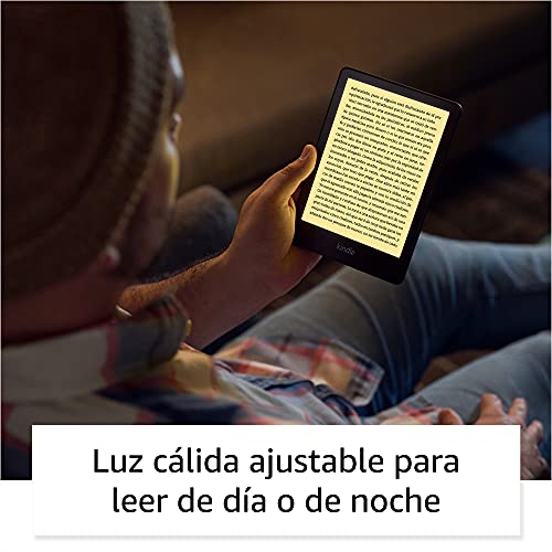 Nuevo Kindle Paperwhite (8 GB) | Ahora con una pantalla de 6,8" y luz cálida ajustable, con publicidad