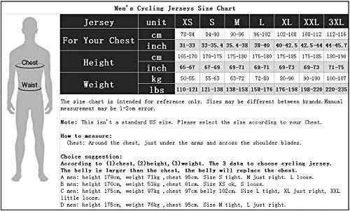 Nuevo Pro completo cremallera hombres ciclismo Jersey manga corta Riding camisa EE.UU, V7, XX-Large