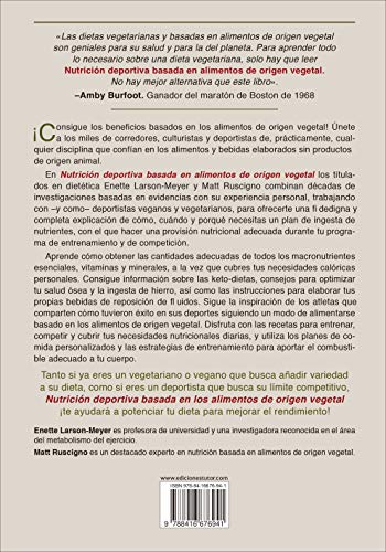 Nutrición deportiva basada en alimentos de origen vegetal: Estrategias de aporte de combustible para el entrenamiento, la recuperación y el rendimiento