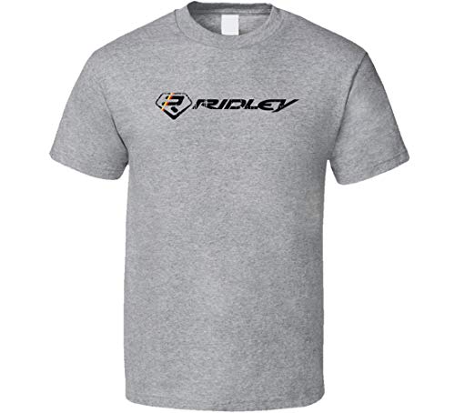 N/Y Ridley Bikes Cool Cyclist - Camiseta deportiva para el día del padre, color gris Negro Negro ( XXL