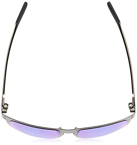 Oakley 0OO4123 Gafas de Sol, Matte Gunmetal, 55 para Hombre