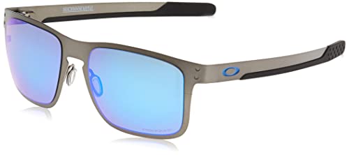 Oakley 0OO4123 Gafas de Sol, Matte Gunmetal, 55 para Hombre