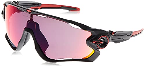 OAKLEY 0OO9290 Gafas de sol para Unisex, Negro Mate/Rojo, 0