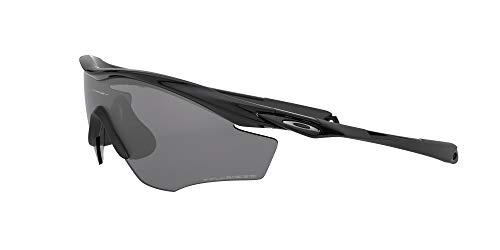 Oakley 9343 SUN, Gafas de Sol, Hombre, color de la lente BLACKIRIDPOLAR (Color del marco POLISHED BLACK), XL