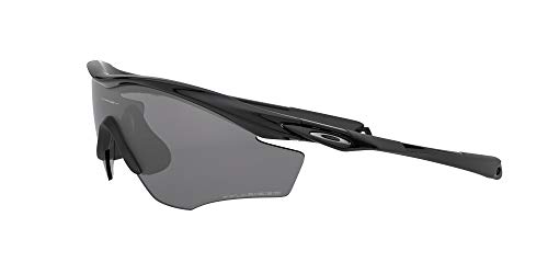 Oakley 9343 SUN, Gafas de Sol, Hombre, color de la lente BLACKIRIDPOLAR (Color del marco POLISHED BLACK), XL