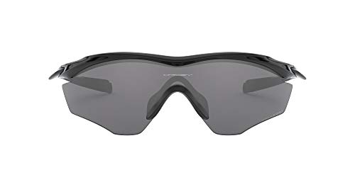 Oakley 9343 SUN, Gafas de Sol, Hombre, color de la lente BLACKIRIDPOLAR (Color del marco POLISHED BLACK), XL