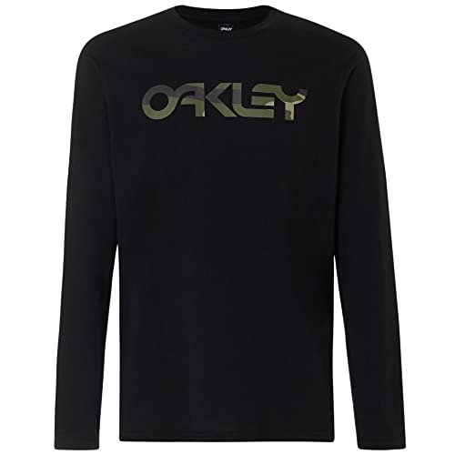 Oakley Camiseta De Manda Larga Mark II Negroout (L, Negro)