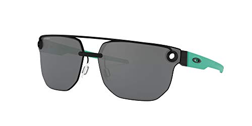 Oakley Chrystl Lentes Oscuros, Negro Mate/Negro Premium, 67 para Hombre