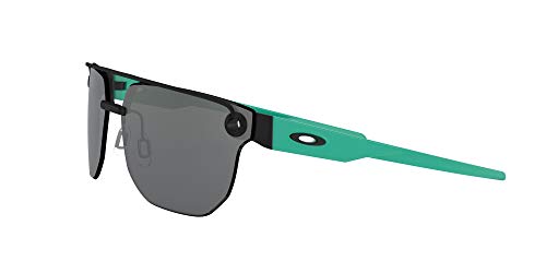 Oakley Chrystl Lentes Oscuros, Negro Mate/Negro Premium, 67 para Hombre