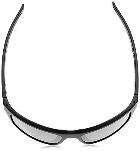 Oakley Drop Point Gafas de Sol, Hombre, Negro (Matte Blac/Prizmblackpolarized), 61