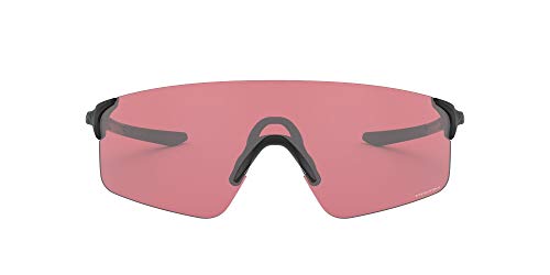 Oakley EVZero Blades - Gafas de sol para hombre, talla asiática, OS,Matte Black/Prizm Dark Golf