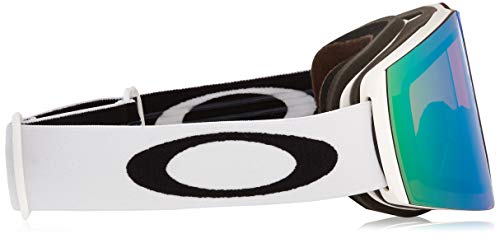Oakley Fall Line Xm Gafas de Sol, Multicolor (Blanco Mate/Prizm Snow Jade Iridium), M Unisex Adulto