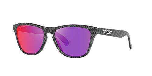 Oakley Frogskins XS, Gafas Unisex Adulto, Karbonfaser/Prizm Road, 53 cm