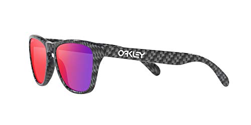 Oakley Frogskins XS, Gafas Unisex Adulto, Karbonfaser/Prizm Road, 53 cm