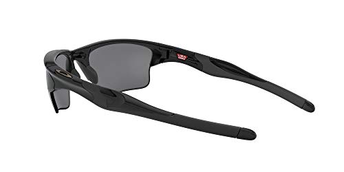 Oakley Half Jacket 2.0, Gafas de Sol para Ciclismo, Hombre, Polished Black Frame/Black Iridium Polarized Lens, 62 mm