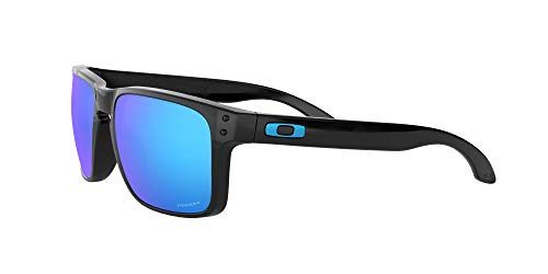 Oakley Holbrook 9102f5 Gafas de Sol, Polished Black, 57 para Hombre